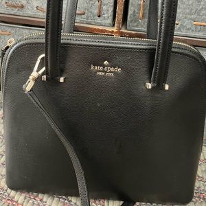 Kate Spade like new black satchel.